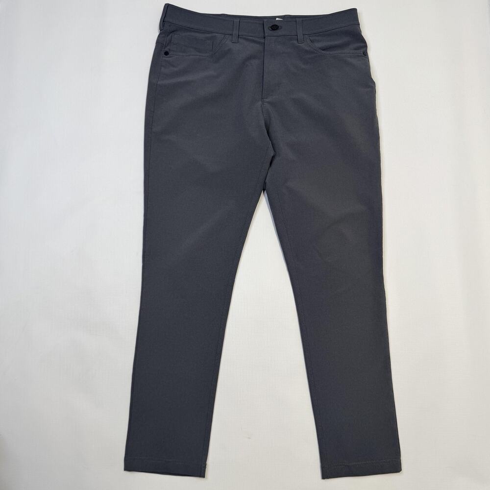 Public Rec Pants Mens 32x30 Gray Performance Chino Slim Stretch Casual Travel